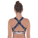 Bridge Mars Space Planet Cross Back Sports Bra View2