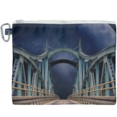 Bridge Mars Space Planet Canvas Cosmetic Bag (xxxl) by Sapixe