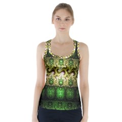 Fractal Art Digital Art Racer Back Sports Top by Sapixe