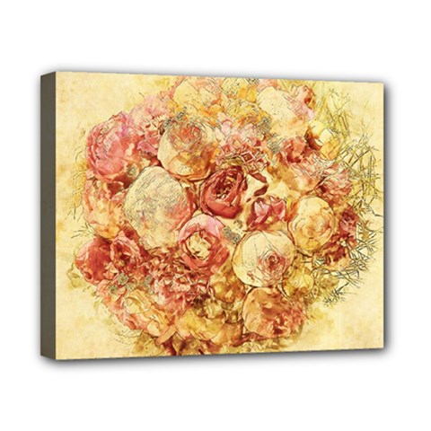 Vintage Digital Graphics Flower Canvas 10  X 8  by Sapixe