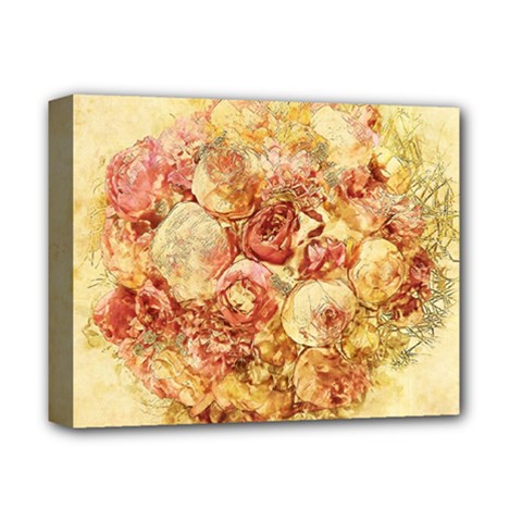 Vintage Digital Graphics Flower Deluxe Canvas 14  X 11  by Sapixe