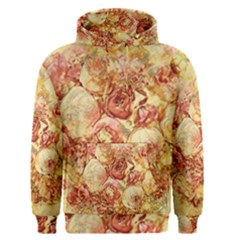 Vintage Digital Graphics Flower Men s Pullover Hoodie by Sapixe