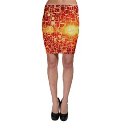 Board Conductors Circuits Bodycon Skirt by Sapixe