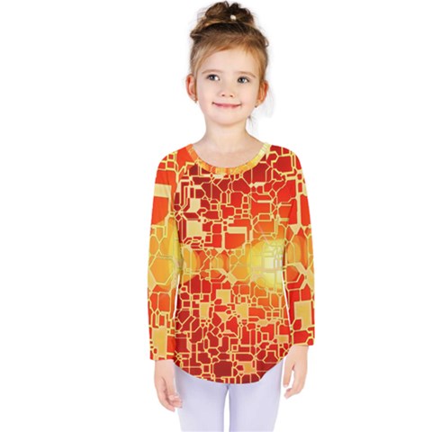 Board Conductors Circuits Kids  Long Sleeve Tee by Sapixe