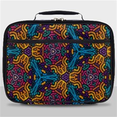 Grubby Colors Kaleidoscope Pattern Full Print Lunch Bag