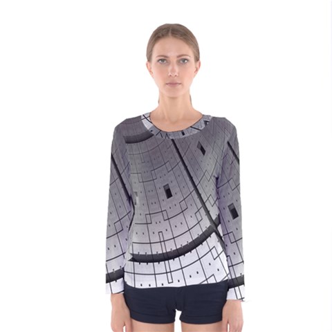 Graphic Design Background Women s Long Sleeve Tee by Sapixe