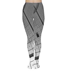 Graphic Design Background Women s Tights by Sapixe