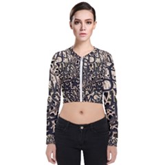 Pattern Design Texture Wallpaper Bomber Jacket