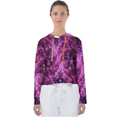 Fractal Art Digital Art Women s Slouchy Sweat