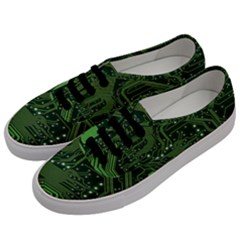 Board Computer Chip Data Processing Men s Classic Low Top Sneakers by Sapixe