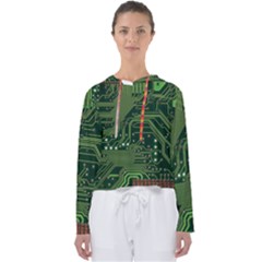 Board Computer Chip Data Processing Women s Slouchy Sweat