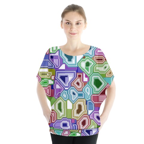 Board Interfaces Digital Global Blouse by Sapixe