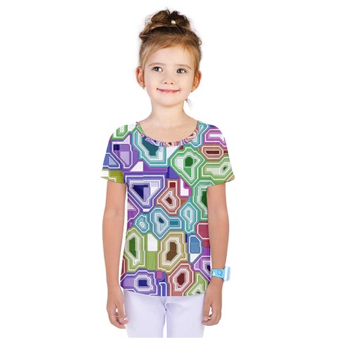 Board Interfaces Digital Global Kids  One Piece Tee by Sapixe