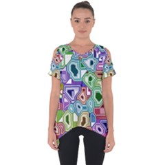 Board Interfaces Digital Global Cut Out Side Drop Tee by Sapixe