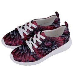 Flower Fractals Pattern Design Creative Women s Lightweight Sports Shoes by Sapixe