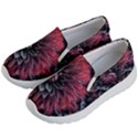 Flower Fractals Pattern Design Creative Kid s Lightweight Slip Ons View2