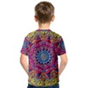 Background Fractals Surreal Design Kids  Sport Mesh Tee View2