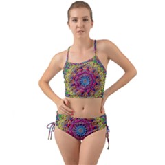 Background Fractals Surreal Design Mini Tank Bikini Set by Sapixe