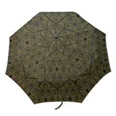 Texture Background Mandala Folding Umbrellas