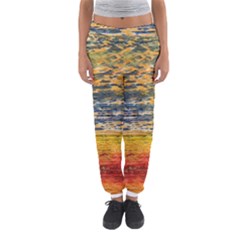 The Framework Drawing Color Texture Women s Jogger Sweatpants by Sapixe