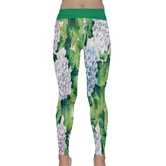 Hydrangea Classic Yoga Leggings