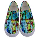 Birds   Caged And Free Kids  Canvas Slip Ons View1