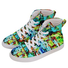 Birds   Caged And Free Women s Hi-top Skate Sneakers by bestdesignintheworld