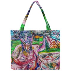 Budha Denied The Shine Of The World Mini Tote Bag by bestdesignintheworld