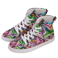 Budha Denied The Shine Of The World Women s Hi-top Skate Sneakers by bestdesignintheworld