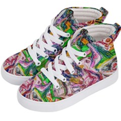 Budha Denied The Shine Of The World Kid s Hi-top Skate Sneakers