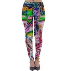 Budha Denied The Shine Of The World Lightweight Leggings by bestdesignintheworld