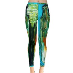 Ceramics Of Ancient Land 2 Inside Out Leggings by bestdesignintheworld