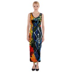 1 Butterfly 1 Fitted Maxi Dress by bestdesignintheworld