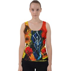 1 Butterfly 1 Velvet Tank Top by bestdesignintheworld