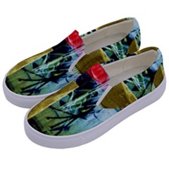 Hidden Stringsof Purity 7 Kids  Canvas Slip Ons by bestdesignintheworld