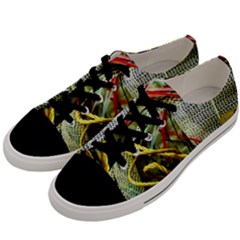 Hidden Strings Of Purity 15 Men s Low Top Canvas Sneakers by bestdesignintheworld