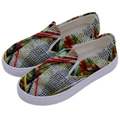 Hidden Strings Of Purity 15 Kids  Canvas Slip Ons by bestdesignintheworld