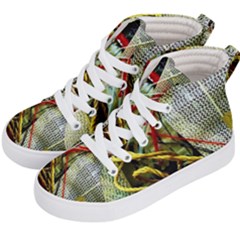 Hidden Strings Of Purity 15 Kid s Hi-top Skate Sneakers by bestdesignintheworld