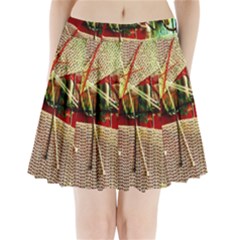 Hidden Strings Of Purity 12 Pleated Mini Skirt by bestdesignintheworld