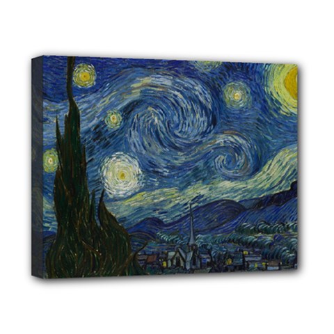 The Starry Night  Canvas 10  X 8  by Valentinaart