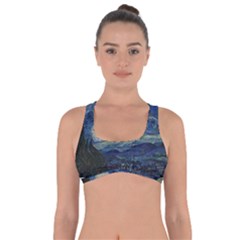 The Starry Night  Got No Strings Sports Bra by Valentinaart