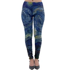 The Starry Night  Lightweight Leggings by Valentinaart