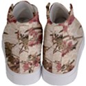 Textured Vintage Floral Design Kid s Hi-Top Skate Sneakers View4