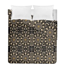 Wonderful Fantasy Pearl Flowers Landscape Duvet Cover Double Side (full/ Double Size) by pepitasart