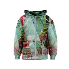 Hidde Strings Of Purity 2 Kids  Zipper Hoodie