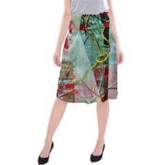 Hidden  Strings Of Purity 2 Midi Beach Skirt