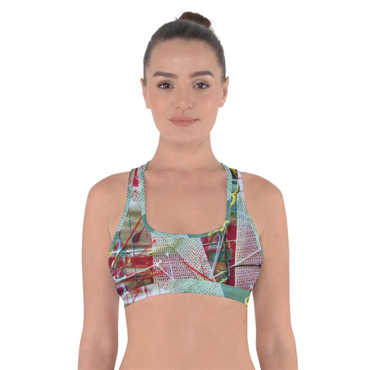 Hidden  Strings Of Purity 2 Cross Back Sports Bra