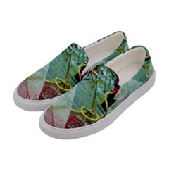 Hidden  Strings Of Purity 2 Women s Canvas Slip Ons by bestdesignintheworld