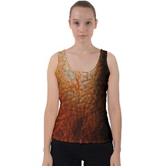 Colors And Fabrics 21 Velvet Tank Top