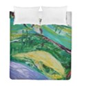 Yellow Boat And Coral Tree Duvet Cover Double Side (Full/ Double Size) View1